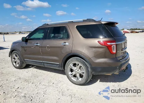 2015 Ford Explorer Limited z USA, uszkodzony, nr VIN 1FM5K7F8XFGA71580